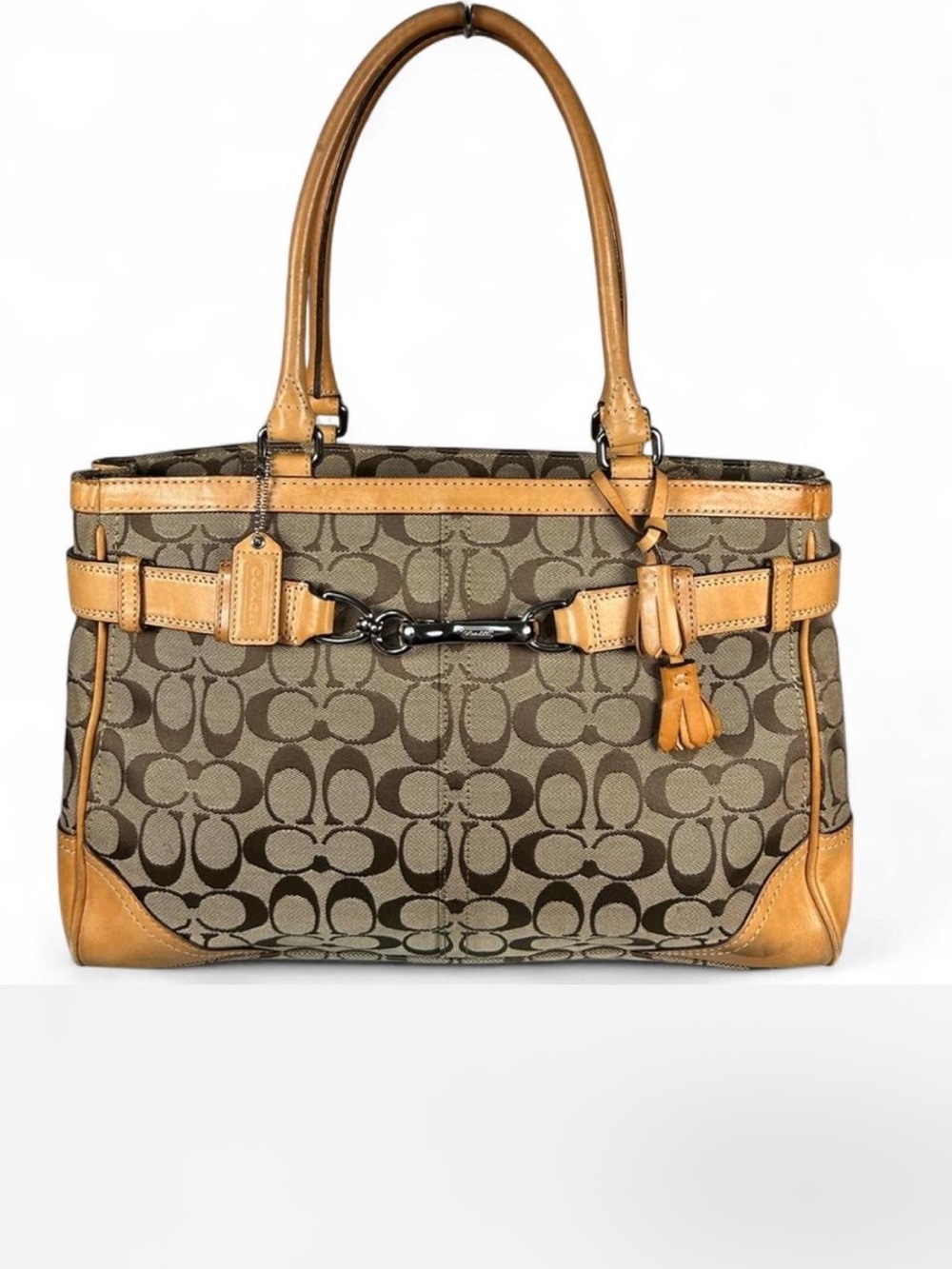 2009 Coach HamptonCollection Satchel